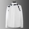 0d93a07f-4d33-4524-b2ec-39359e4e8674 Contrast Color Shoulder Strap High Sense Business Leisure Trend Nightclub Slim-fit Long Sleeve Shirt For Men