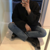 1617938521643 Mrcyc Autumn And Winter Loose Fitting Pullover Round Neck Sweater Men''s And Women''s Long Sleeve Korean Cotton Bottomed Shirt