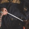 3250948338887 Original Color Denim Jacket Motorcycle Slim Jacket Men