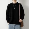 8baa55b7-9402-442d-ab6e-8adb20c84dbc Twist Weave Round Neck Sweater For Men