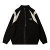 9a299e52-eef8-4f18-98fa-f8891ff6c669 American-style Zipper Cardigan Sweater For Men
