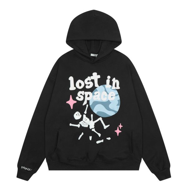 d9e0e669-303e-44af-95bf-e1088aceef59 Graffiti Printing And Fleece Hooded Sweater For Men