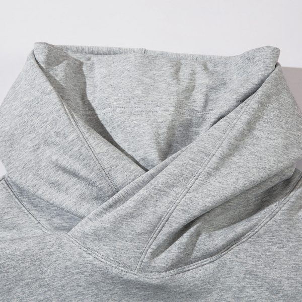 e62e850b-0ae8-42b8-8265-7ce6876f05a2 Solid Color With Fur Turtleneck Hooded Sweater For Men