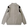 f38137cb-c035-452f-b171-76e37961e46b American-style Zipper Cardigan Sweater For Men