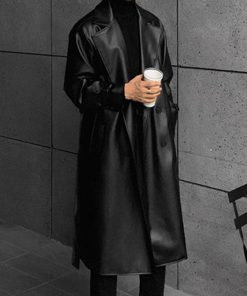 1623820554205 Imitation Leather Spring Slim Leather Men's Korean Version Of The Trend