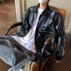 92956f61-371a-4970-bac5-c58e6b4dd0a8 Men's Temperament Zipper Fashion Lapel Leather Coat