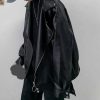 9e115809-7a88-4aa1-b0d3-477d0fb4a8fb Leather For Lovers Autumn Winter With Fleece Loose Pilot Parker Biker Jacket