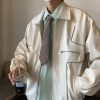 b74f694b-3e1d-404d-bd98-aef5e73f17c6 Men's Temperament Zipper Fashion Lapel Leather Coat