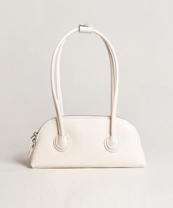 1623224741338.jpg Cowhide Small Underarm Bag, Shell Bag, Portable Shoulder Bag, Simple Female Bag