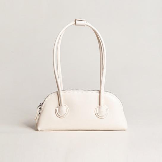 1623224741338.jpg Cowhide Small Underarm Bag, Shell Bag, Portable Shoulder Bag, Simple Female Bag