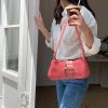 Retro Underarm High-grade Stitching Baguette Bag