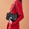 828a8236-5f52-4ca2-b520-092dbec1d0fc.jpg Genuine Leather Rhombus Chain Shoulder Bag