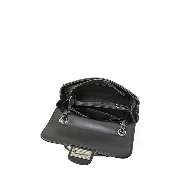 a56333ce-65c8-4e48-b49f-5997a9c68d4a.jpg Genuine Leather Rhombus Chain Shoulder Bag