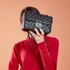b3e89cb4-3396-4706-ae41-d2bae411cb53.jpg Genuine Leather Rhombus Chain Shoulder Bag