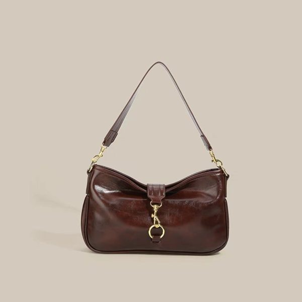 ff46e9fe-03d1-48fe-96dd-ecbb09f7acae.jpg Commuter Underarm Bag All-match Solid Color Crossbody